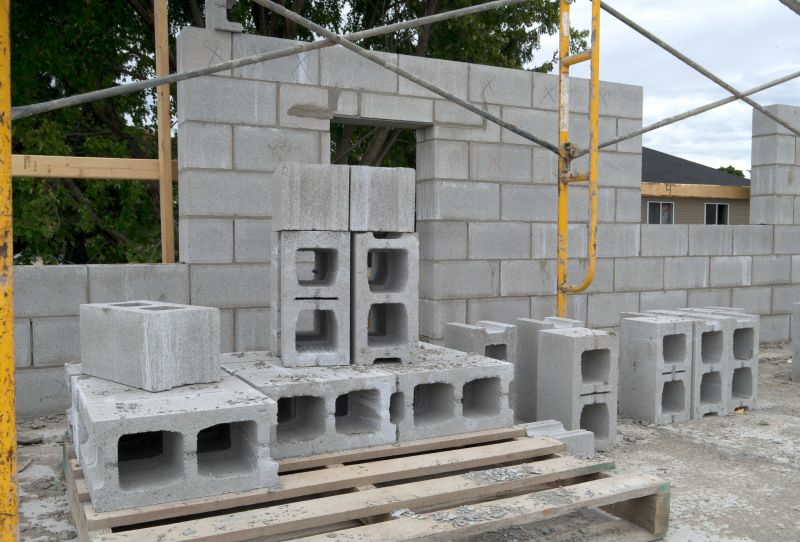 Cinder Blocks Installation