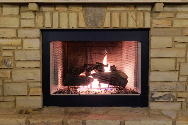Brick Fireplace Build
