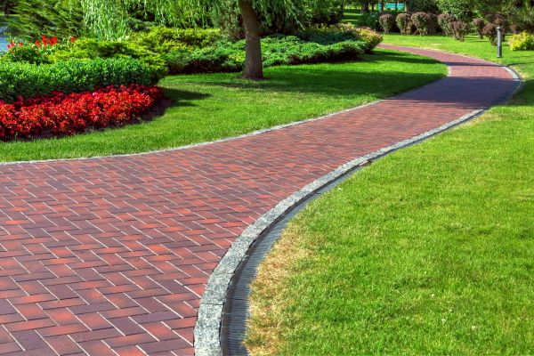 Brick Walkway Installation in Haverhill