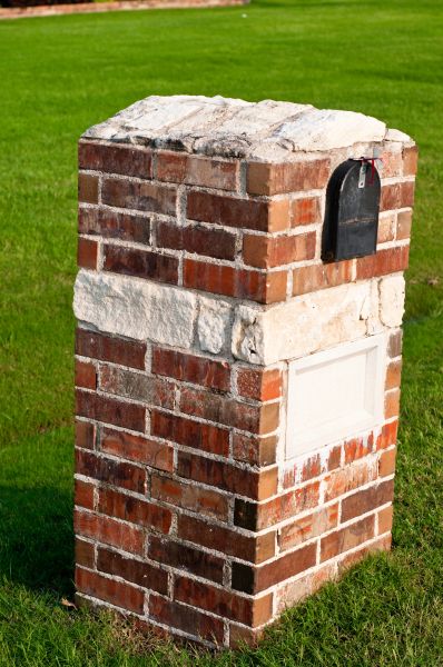 Brick Mailbox Installation in Haverhill