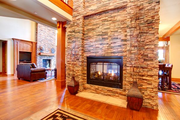 Stone Hearth Installation in Haverhill