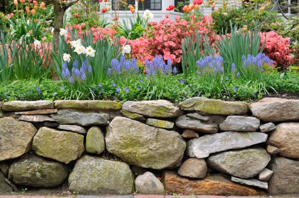 Garden Wall Installation in Haverhill